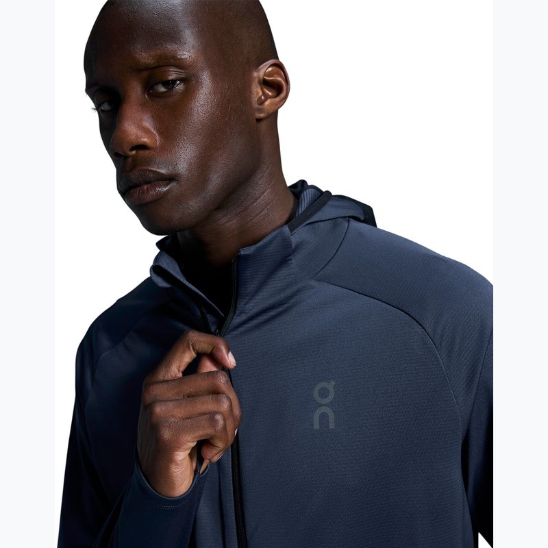 Men's On Running Climate Zip Hoodie midnight 7