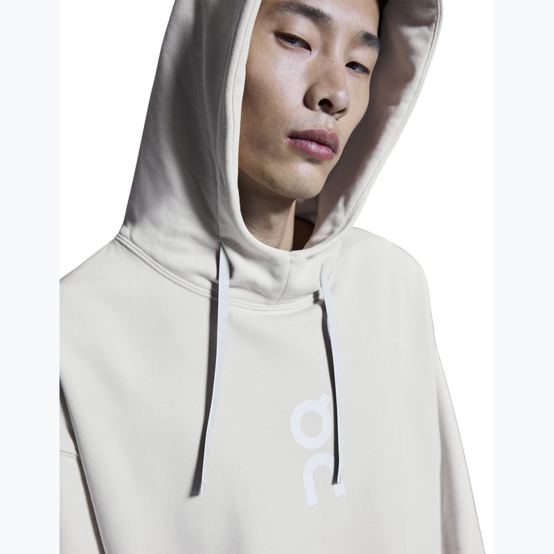 Men's On Running Club Hoodie silver 6