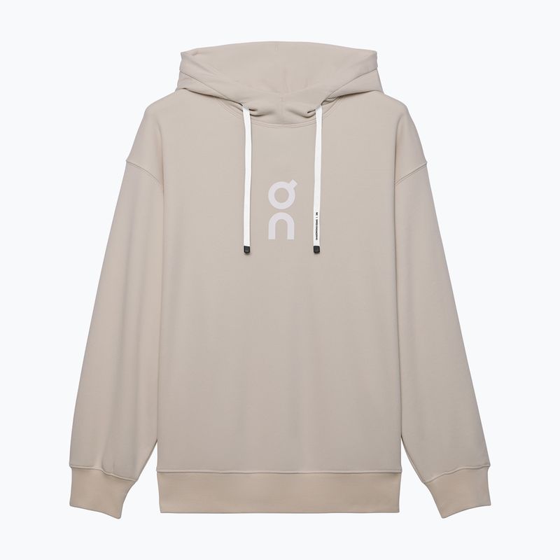 Men's On Running Club Hoodie silver 7
