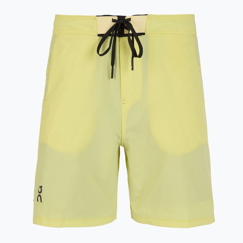 Men's On Running Performance Hybrid limelight running shorts