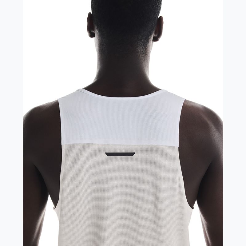 Men's running top On Performance Tank white/silver 7