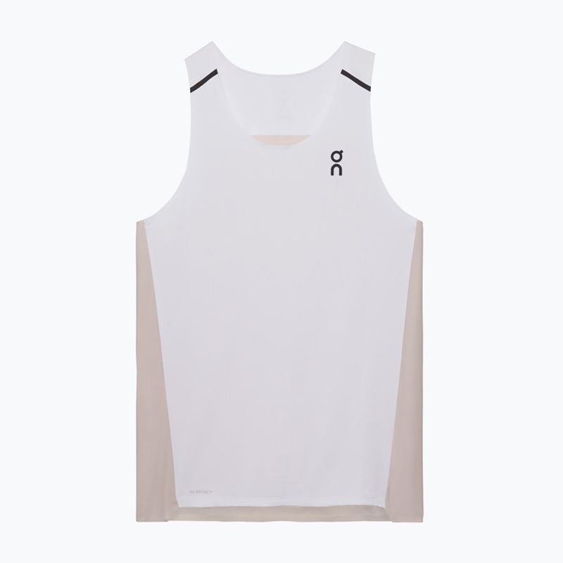 Men's running top On Performance Tank white/silver 8