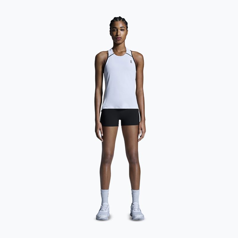 Women's running top On Performance Tank white/silver 2