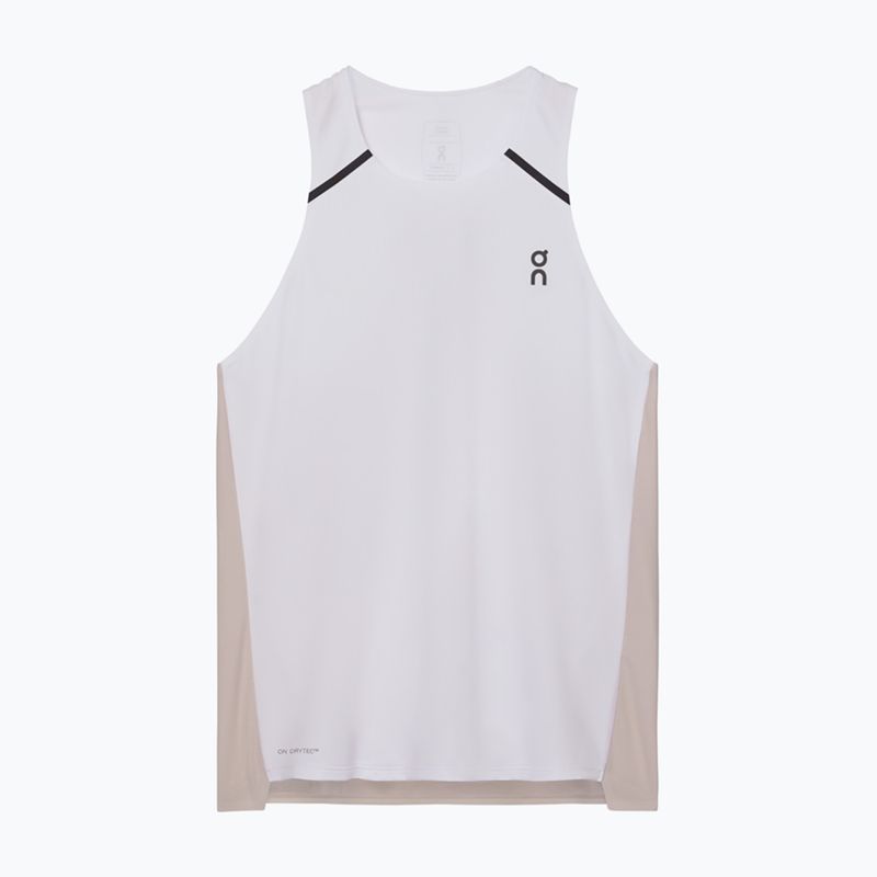 Women's running top On Performance Tank white/silver 8