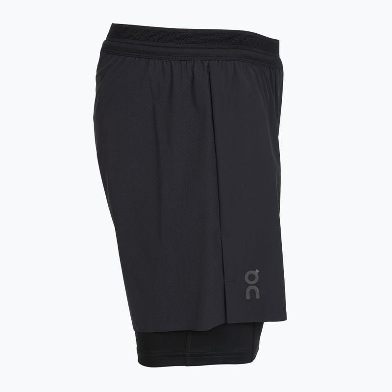 Men's running shorts On 5" Performance 2/1 black 3