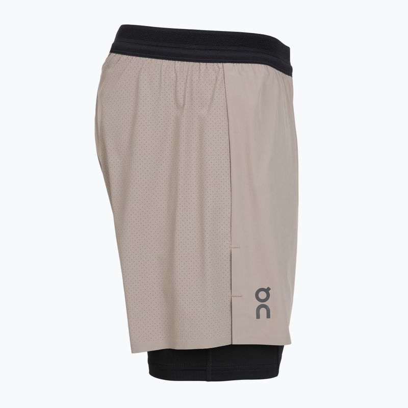 Men's running shorts On 5" Performance 2/1 cinder/black 3