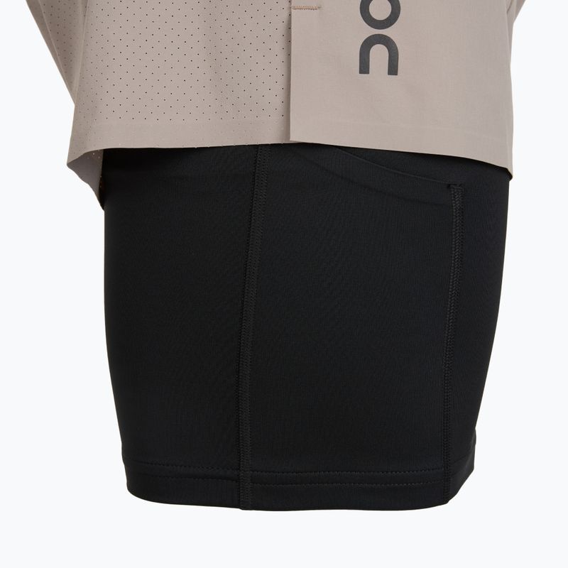 Men's running shorts On 5" Performance 2/1 cinder/black 5