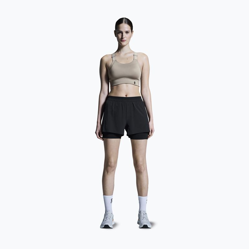 Women's running shorts On 3" Performance 2/1 black 2