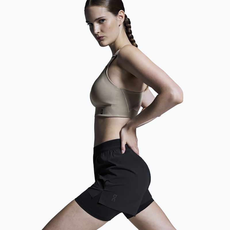 Women's running shorts On 3" Performance 2/1 black 5