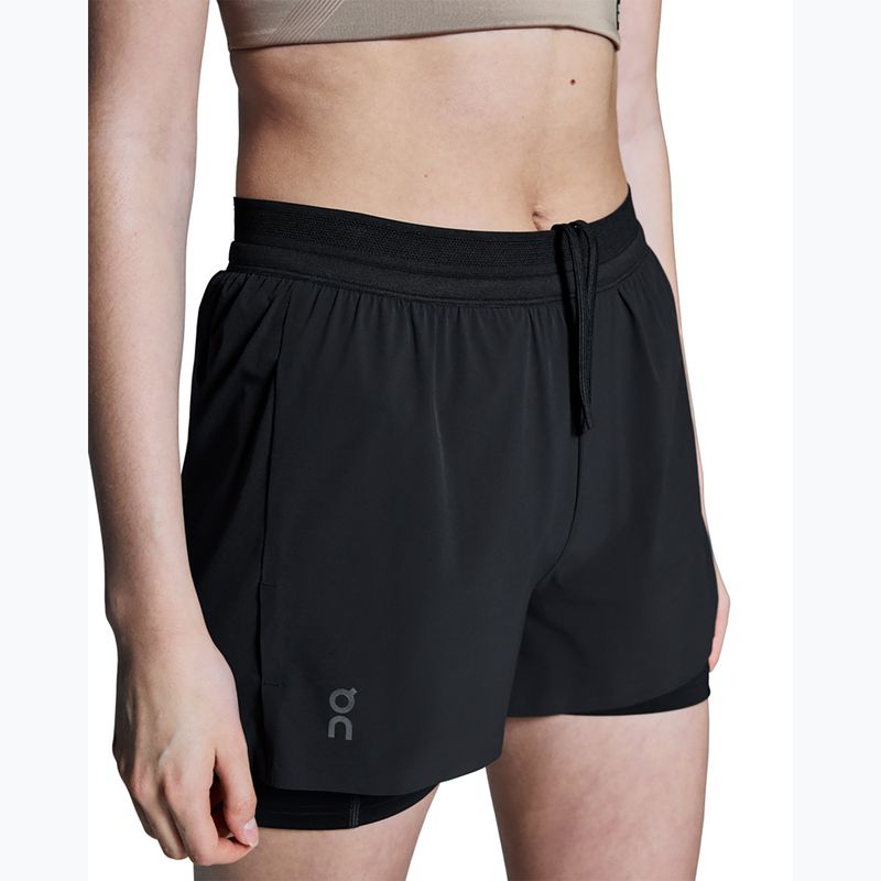 Women's running shorts On 3" Performance 2/1 black 6