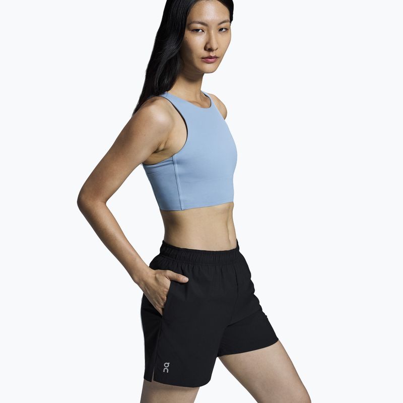 Women's running shorts On 5" Core black 4