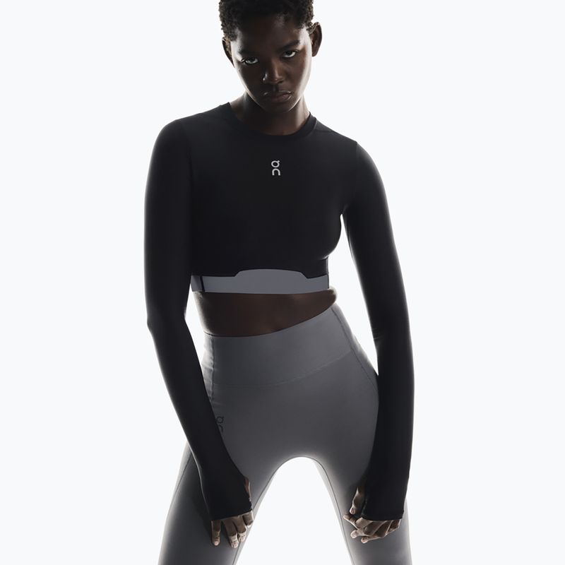 Women's training longsleeve On Train Crop black 4