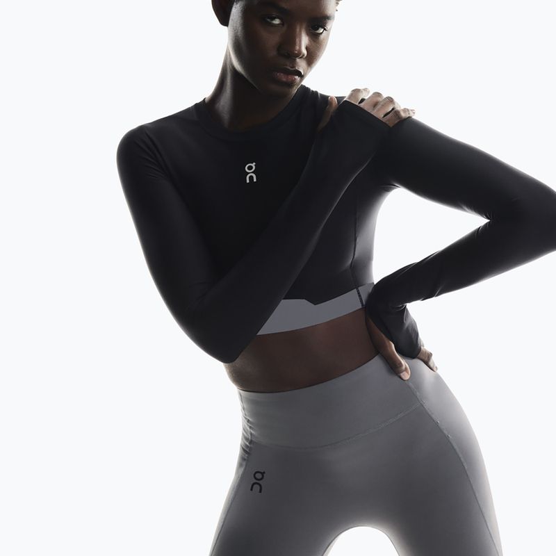 Women's training longsleeve On Train Crop black 6