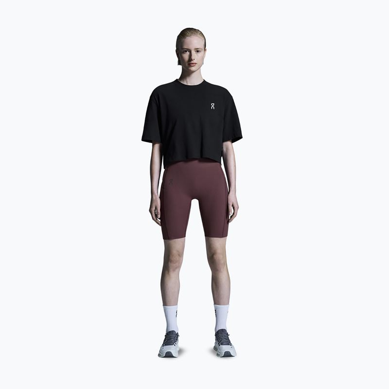 Women's T-shirt On Club Boxy-T wlack 2
