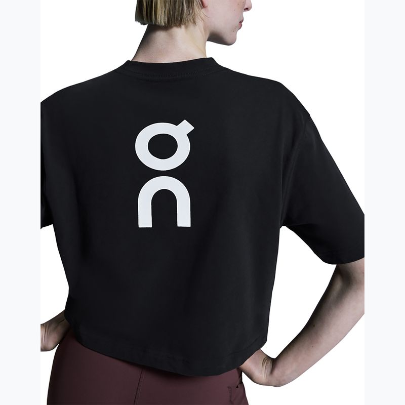 Women's T-shirt On Club Boxy-T wlack 5