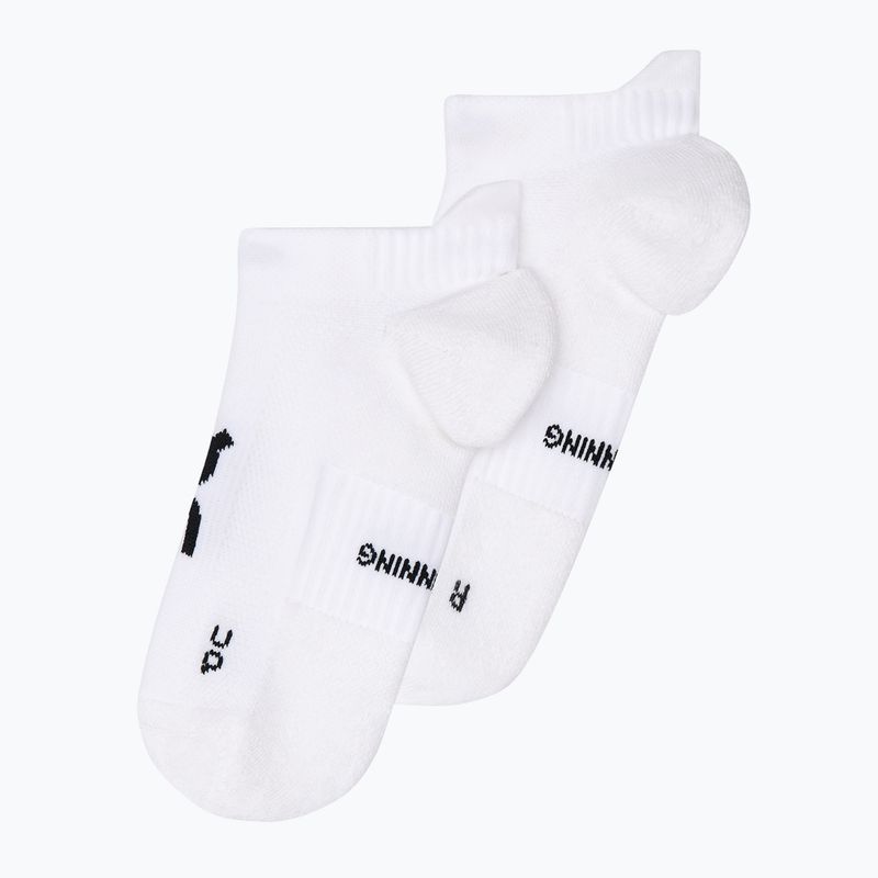 Socks On Core Run Low 2 pairs white