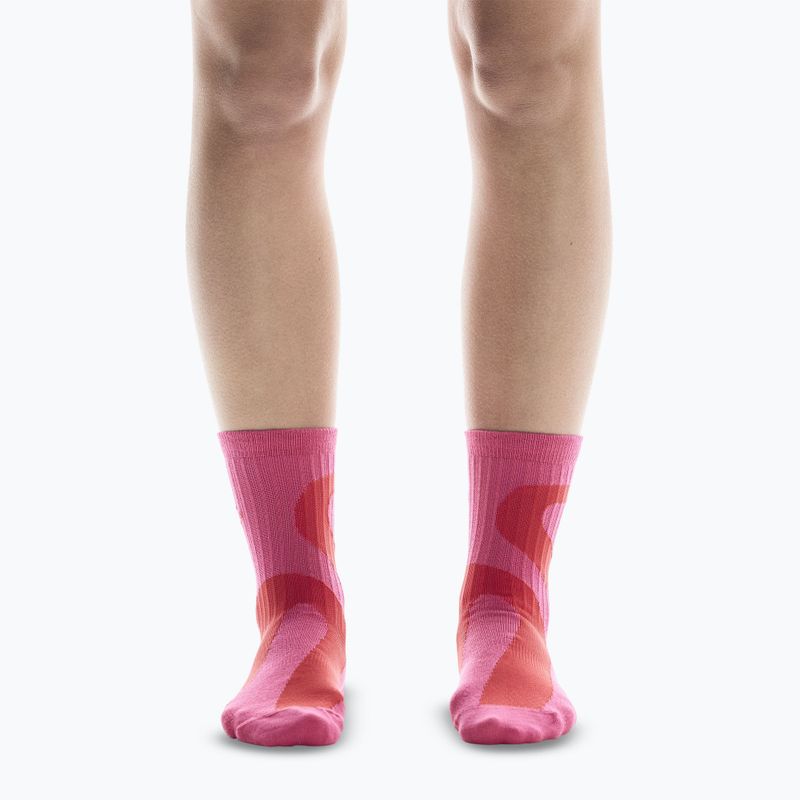 Socks On Liquid Logo High 2 pairs limelight/pink 3