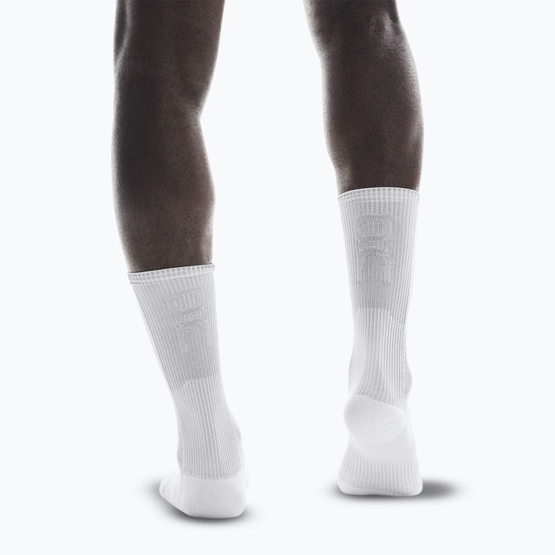 On Performance Run High white/glacier socks 4