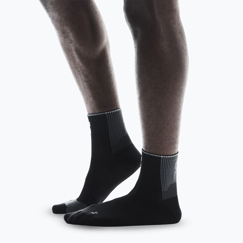 On Performance Run Mid socks black/eclipse 3