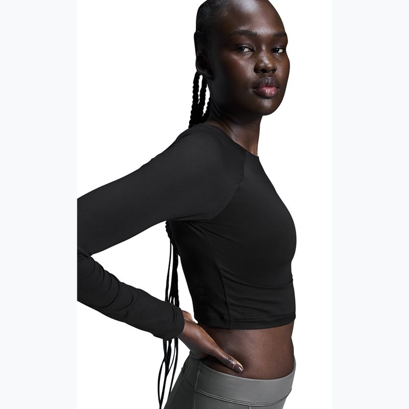 Women's training longsleeve On Running Studio Long-T Crop black 5