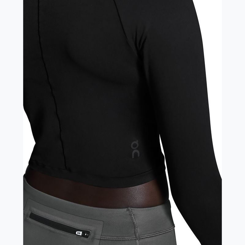 Women's training longsleeve On Running Studio Long-T Crop black 6