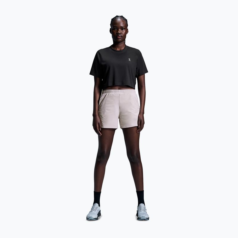 Women's training T-shirt On Train-T Crop black 2