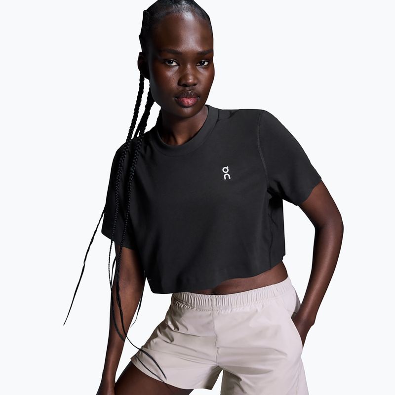 Women's training T-shirt On Train-T Crop black 6