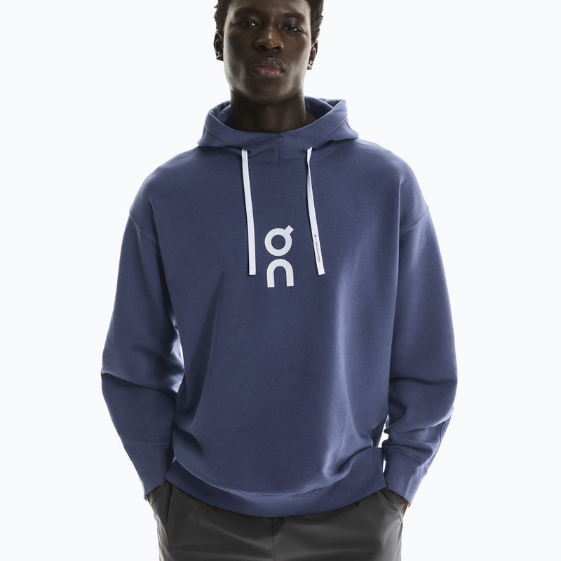 Men's sweatshirt On Running Club Hoodie acai 4