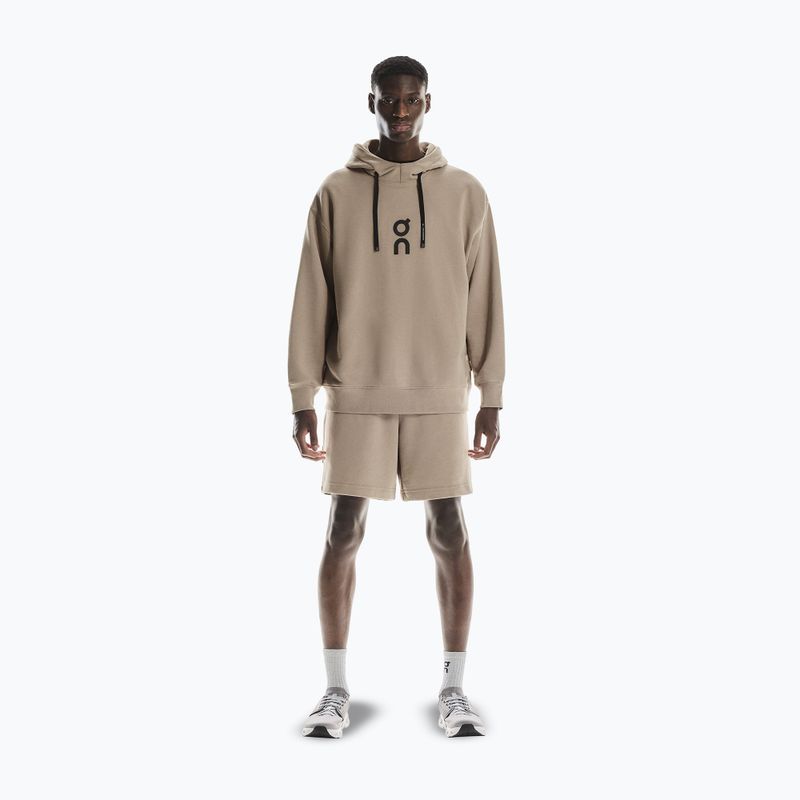 Men's sweatshirt On Running Club Hoodie desert 2