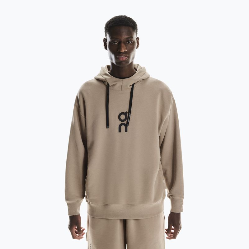 Men's sweatshirt On Running Club Hoodie desert 4