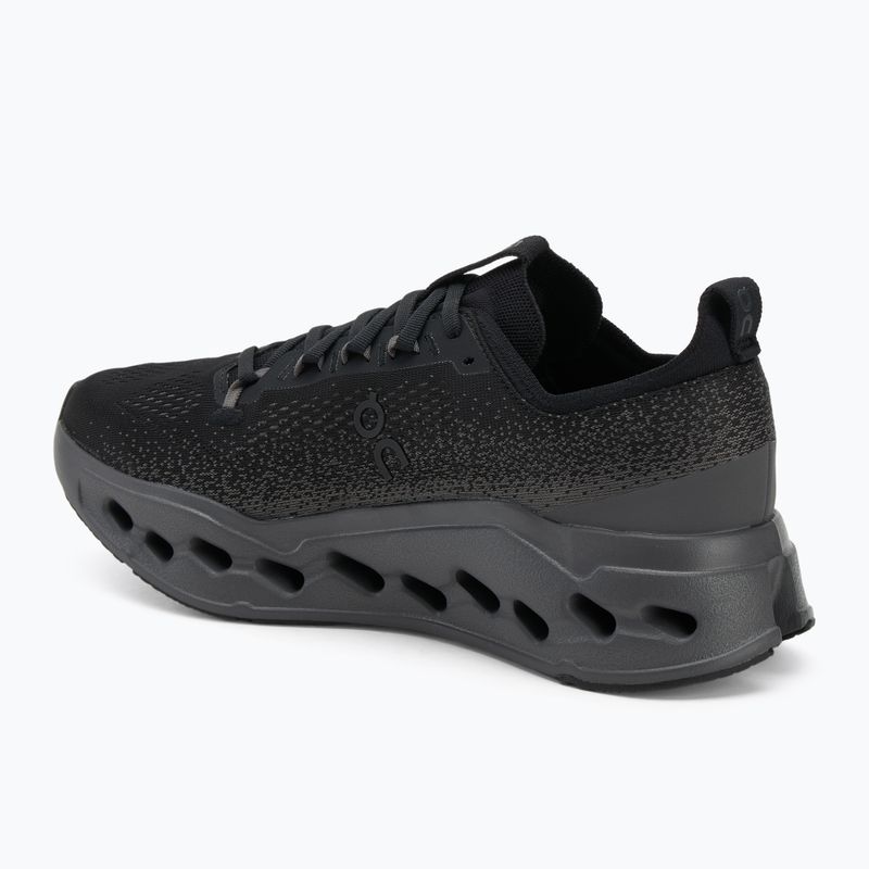 Men's On Cloudsurfer Max Wide black/eclipse running shoes 3