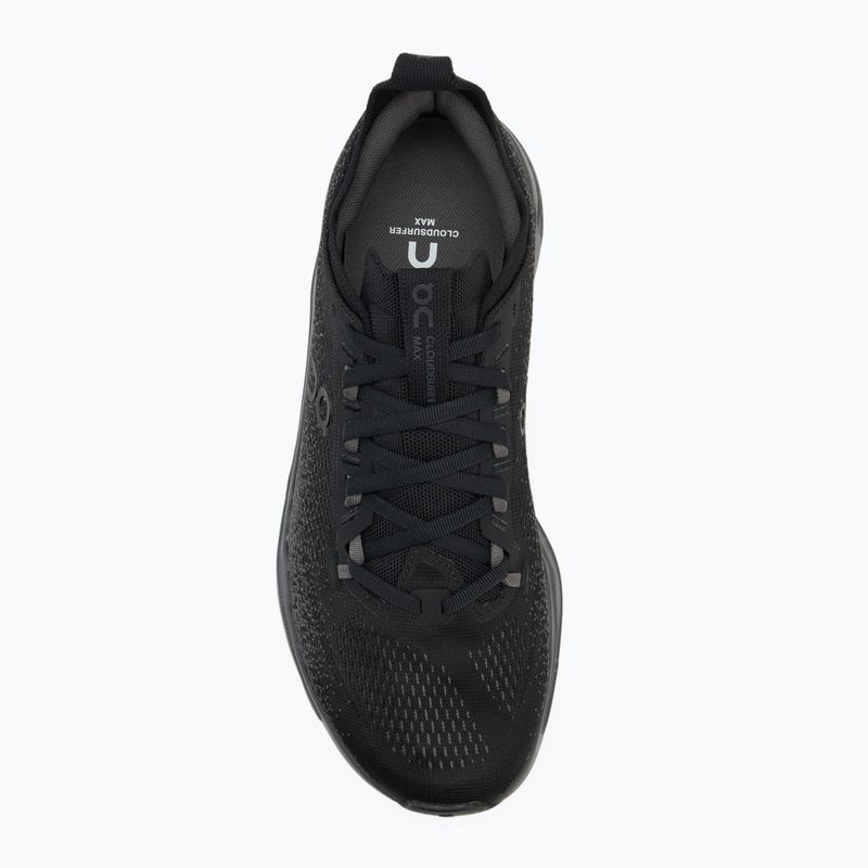 Men's On Cloudsurfer Max Wide black/eclipse running shoes 5