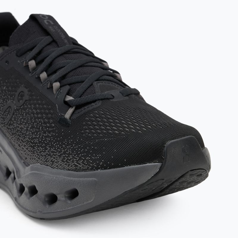 Men's On Cloudsurfer Max Wide black/eclipse running shoes 7