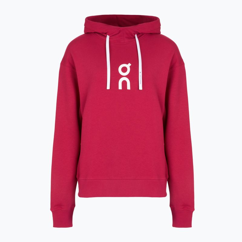 Women's sweatshirt On Running Club Hoodie grenadine