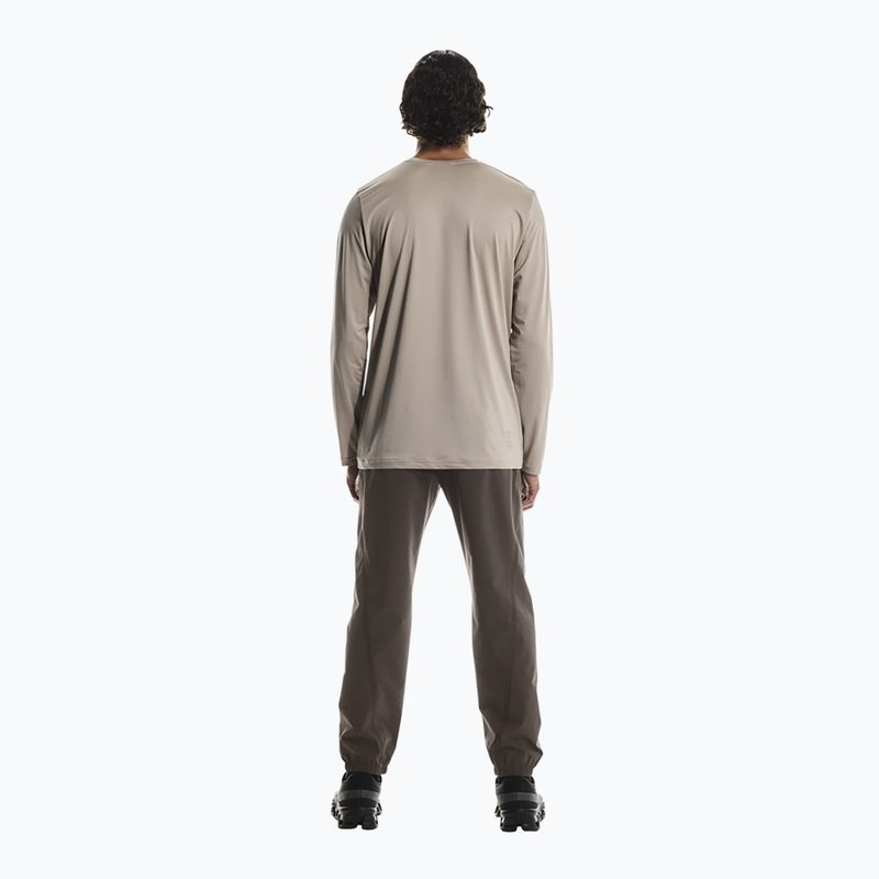 Men's On Core Long-T undyed-white running longsleeve 3