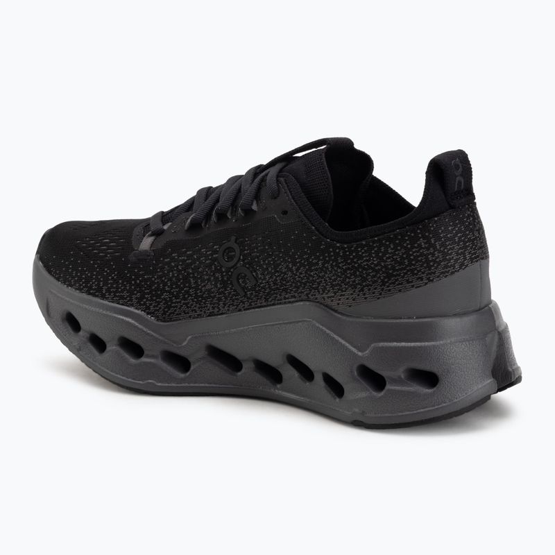 Women's On Cloudsurfer Max Wide black/eclipse running shoes 3