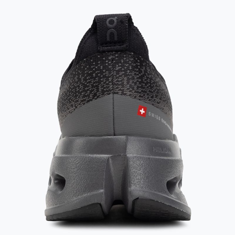 Women's On Cloudsurfer Max Wide black/eclipse running shoes 6