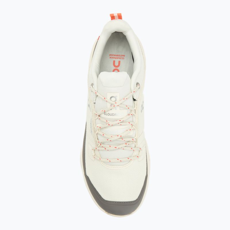 Men's hiking boots On Cloudrock Low Waterproof ivory/ivory 5