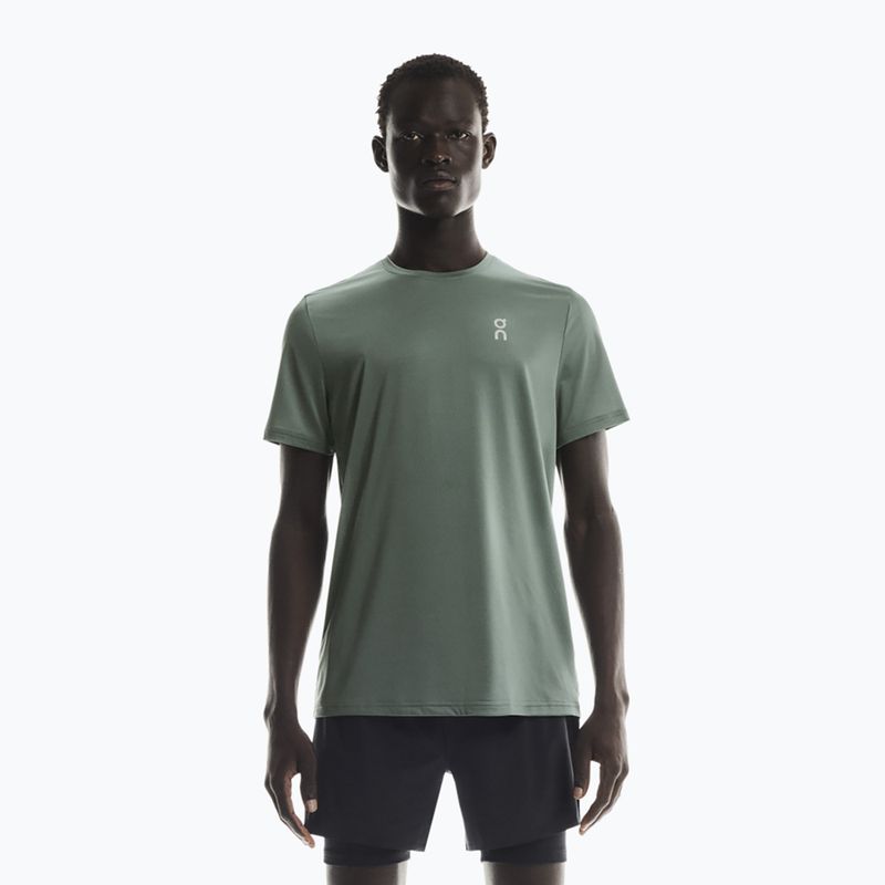 Men's running top On Running Core-T olive