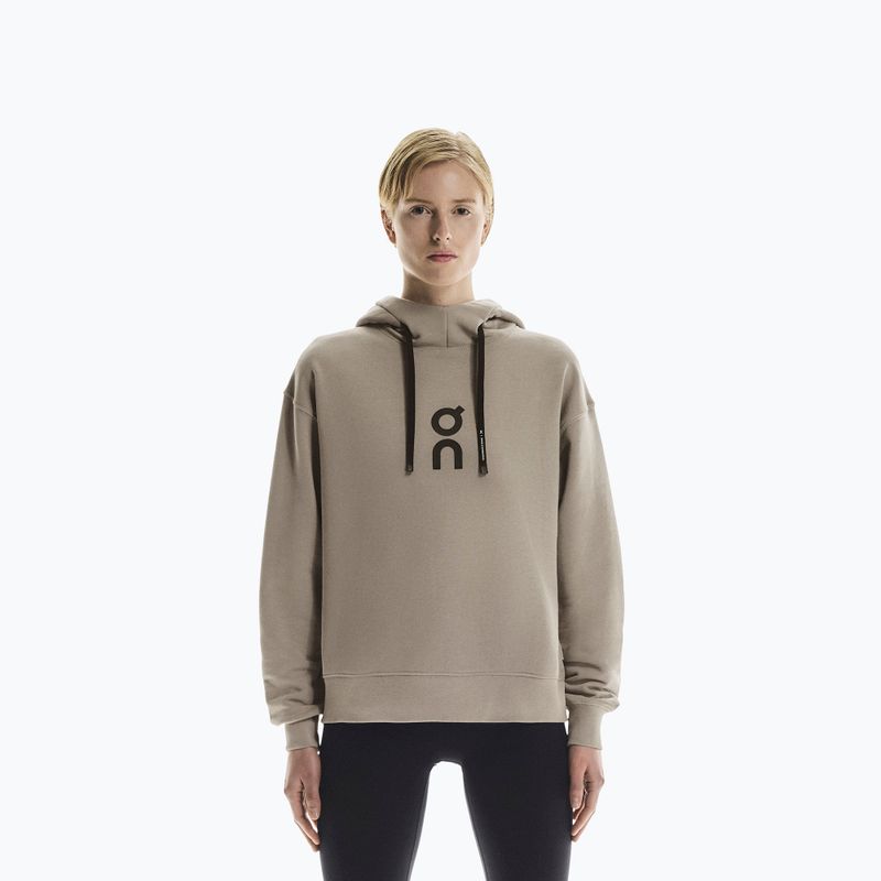Women's sweatshirt On Running Club Hoodie desert