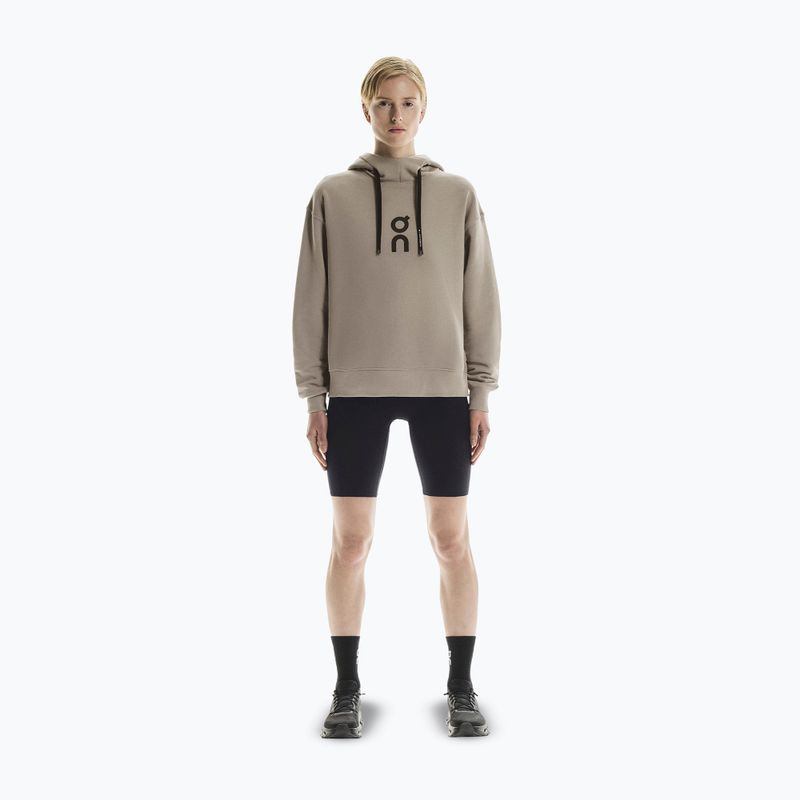 Women's sweatshirt On Running Club Hoodie desert 2