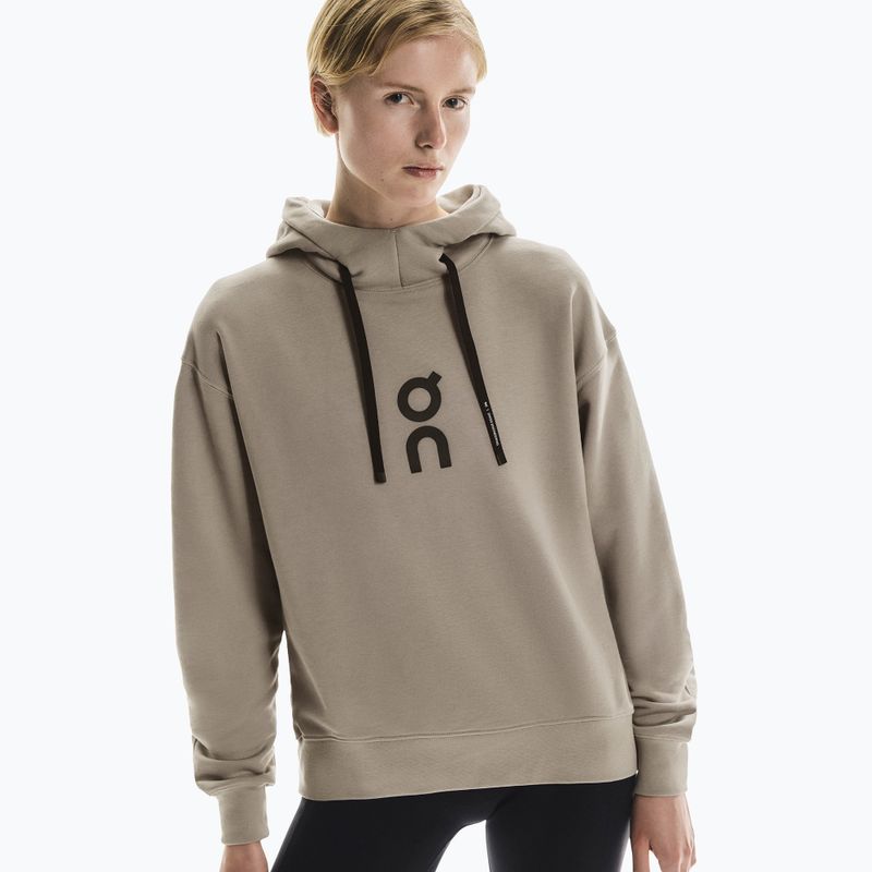 Women's sweatshirt On Running Club Hoodie desert 4