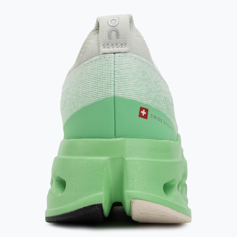 Women's running shoes On Cloudsurfer Max mineral/honeydew 6