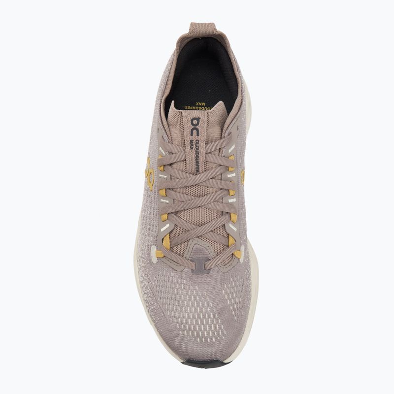Men's On Cloudsurfer Max cinder/pelican running shoes 5