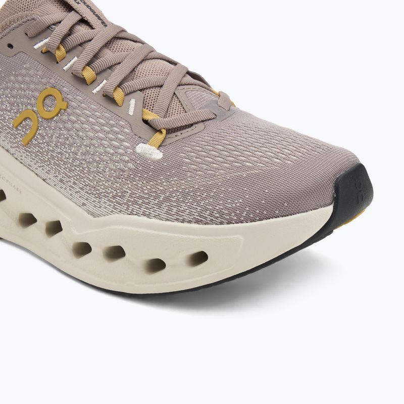 Men's On Cloudsurfer Max cinder/pelican running shoes 7