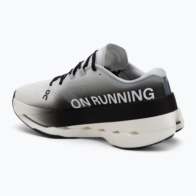 Men's On Cloudboom Max white/black running shoes 3