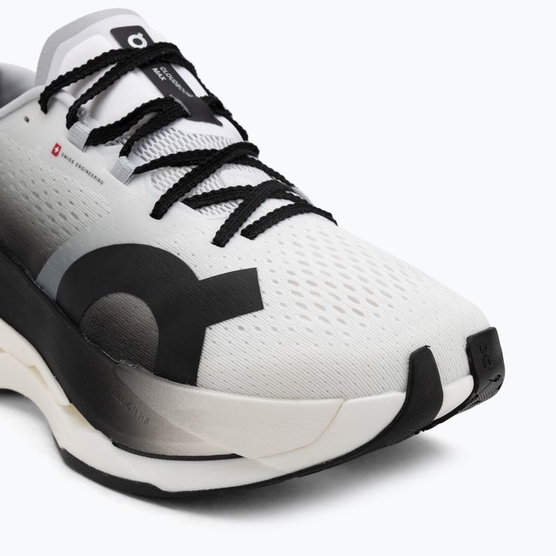 Men's On Cloudboom Max white/black running shoes 7