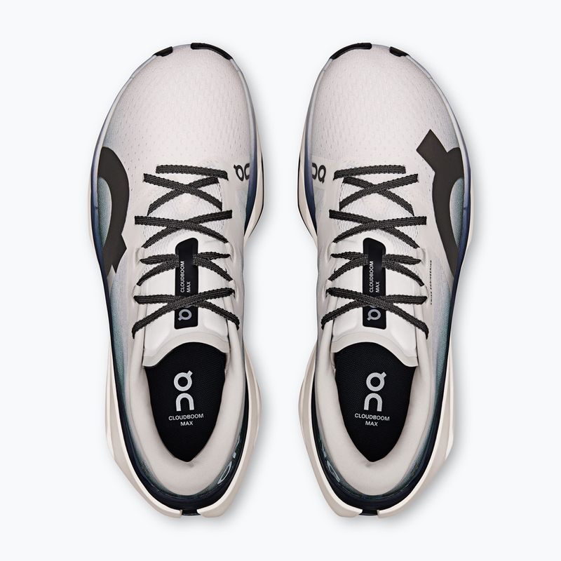 Men's On Cloudboom Max white/black running shoes 6