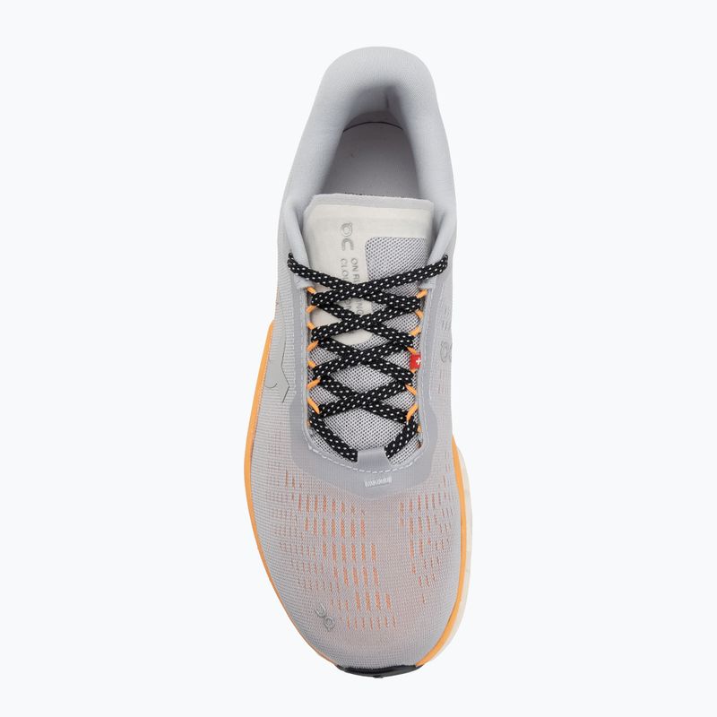 Men's On Cloudmonster 2 glacier/tangerine running shoes 5