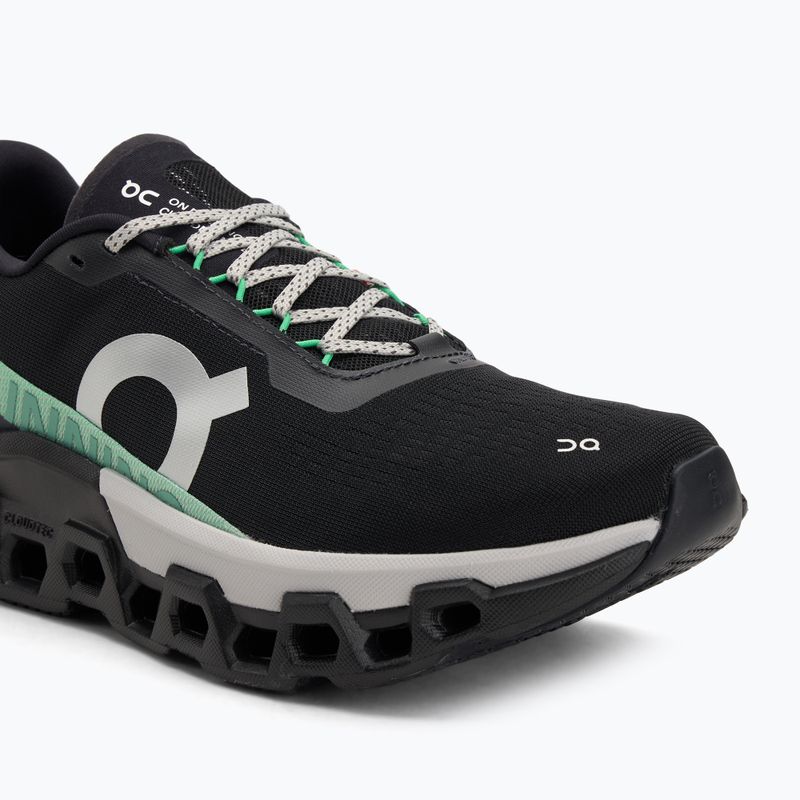 Men's On Cloudmonster 2 black/glacier running shoes 7